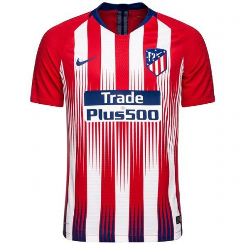 Player Version Atletico Madrid 18/19 Home Soccer Jersey Shirt